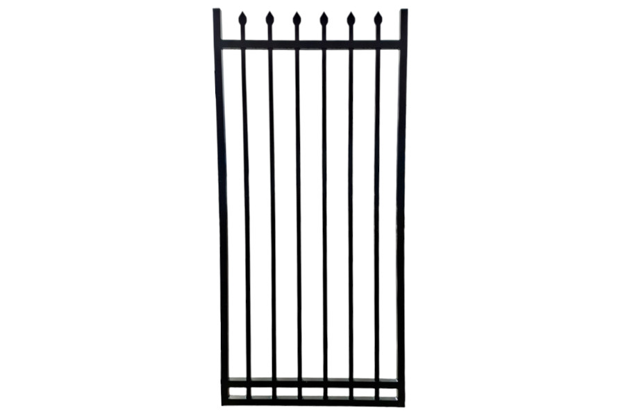 Garrison Gate 2.1mH x 1.0mW Black (GPA 2100X1000) (image for) Garrison Gate 2.1mH x 1.0mW Black (GPA 2100X1000)