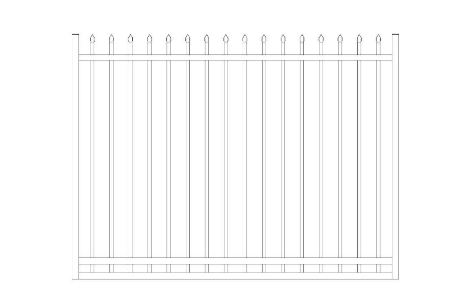 Garrison Gate 1.8mH x 2.4mW Black (GG 1800X2400) (image for) Garrison Gate 1.8mH x 2.4mW Black (GG 1800X2400)