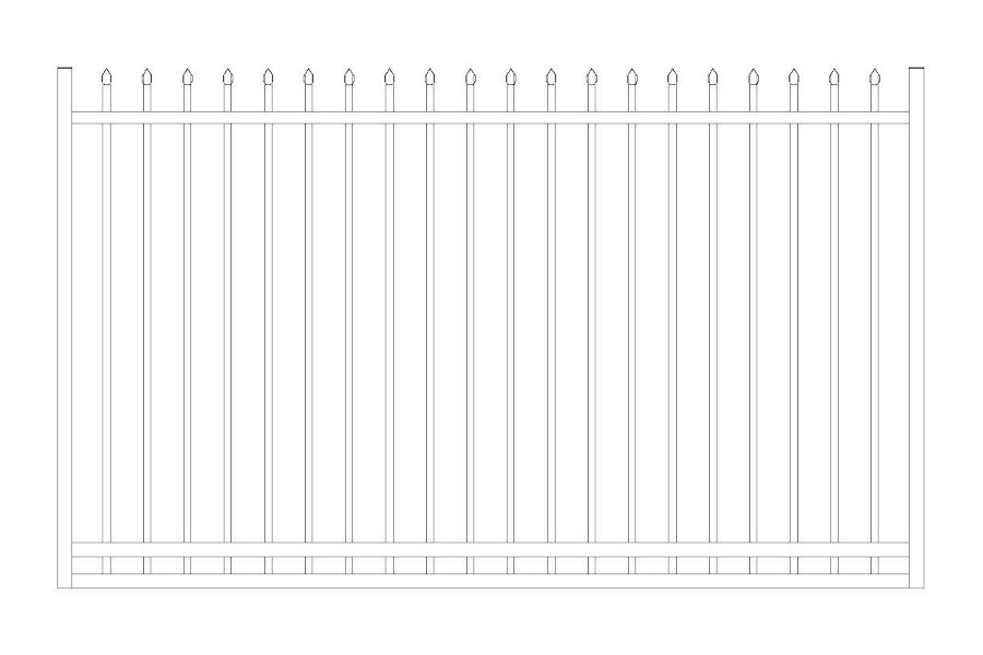 Garrison Gate 1.8mH x 3.0mW Black (GG 1800X3000) (image for) Garrison Gate 1.8mH x 3.0mW Black (GG 1800X3000)