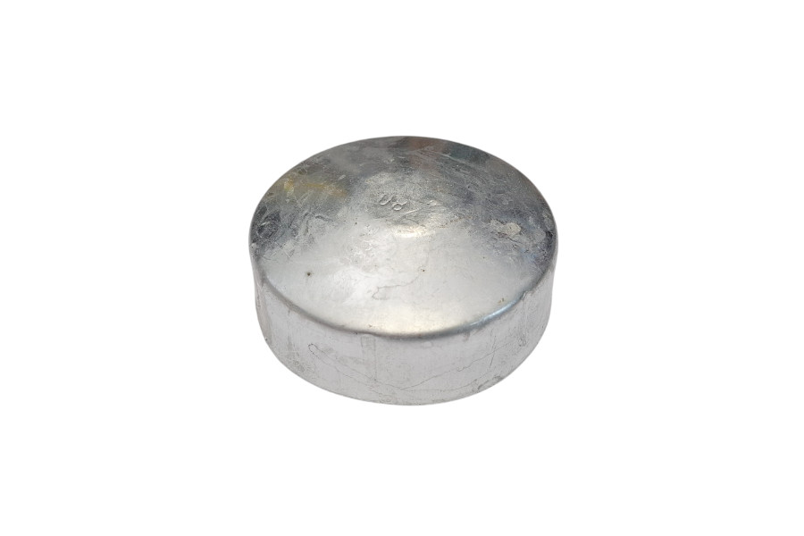 Round Cap 80nb Galvanised (image for) Round Cap 80nb Galvanised